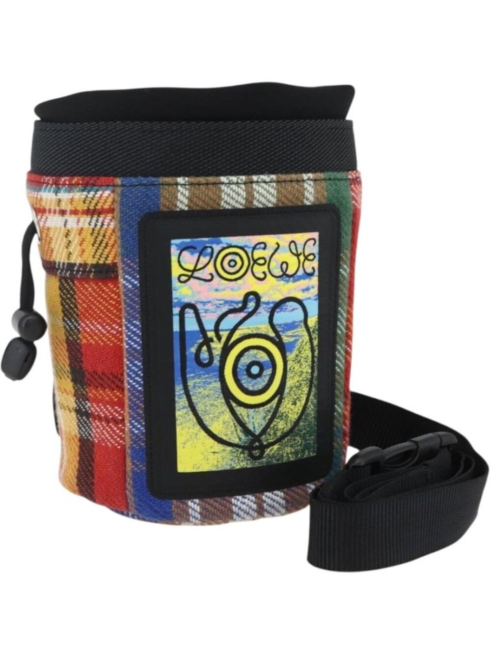 LOEWE × EYE Nature Shoulder Bag Canvas Multicolor